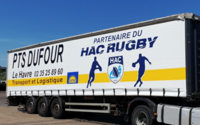 PTS Dufour est partenaire du Hac Rugby